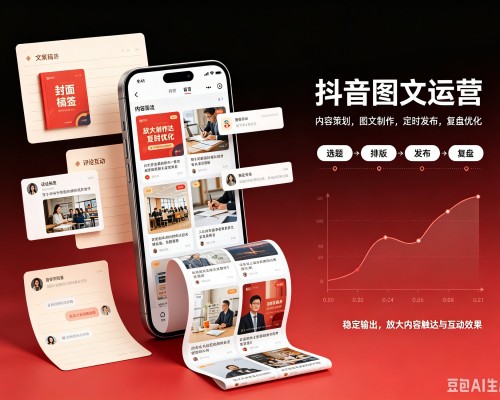 扶风抖音图文代运营服务